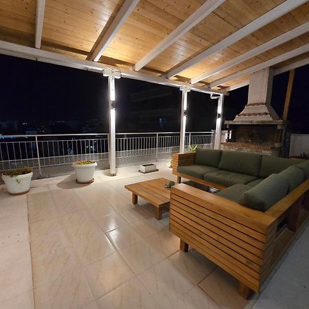 Ferienwohnung Penthouse Nea Smirni Athen Exterior foto
